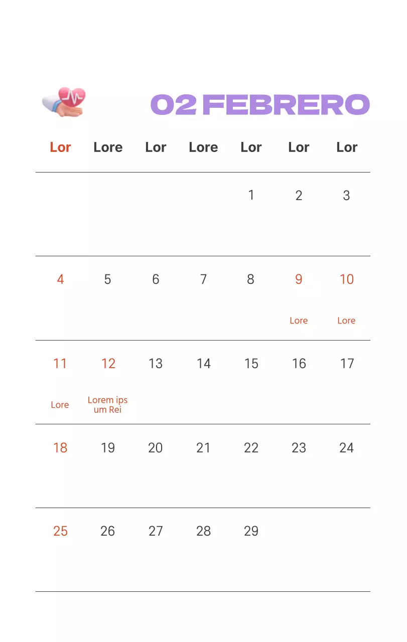 Un hospital festivo con ilustraciones de temática sanitaria y familiar y acentos de color