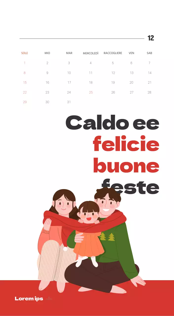 Un ospedale festivo con illustrazioni a tema salute e famiglia e accenti colorati