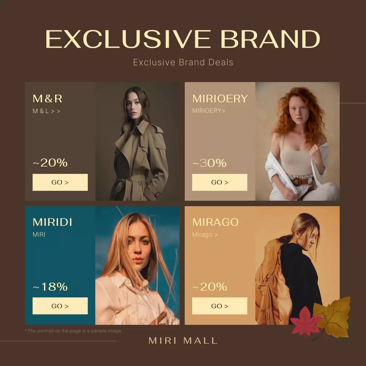 Beige Modern Fashion Promotion Instagram Carousel