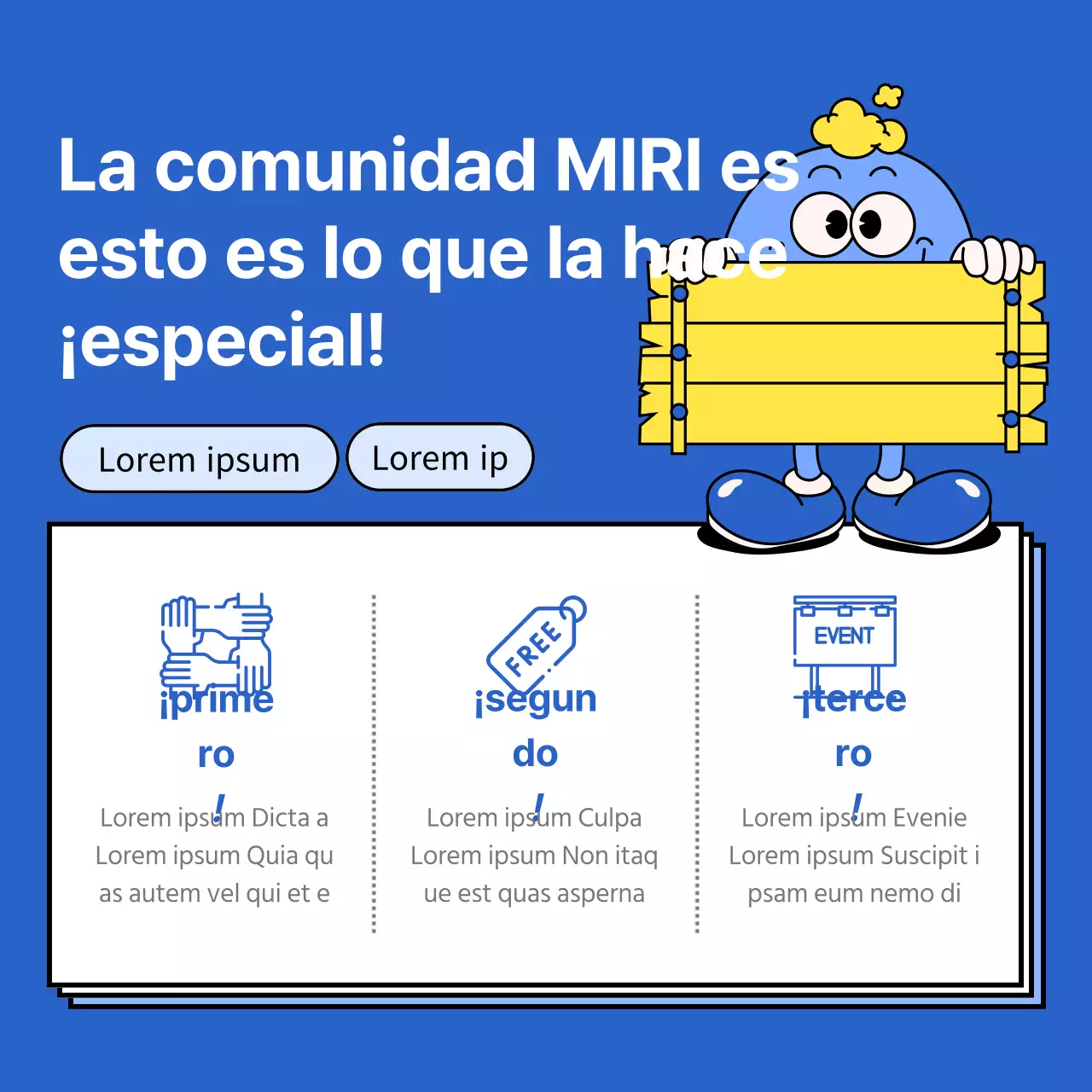 Guía comunitaria Blue's Simple Taste Sharing