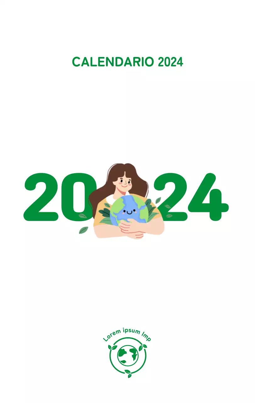 Celebra las fiestas navideñas con coloridas ilustraciones sobre las personas y el planeta.