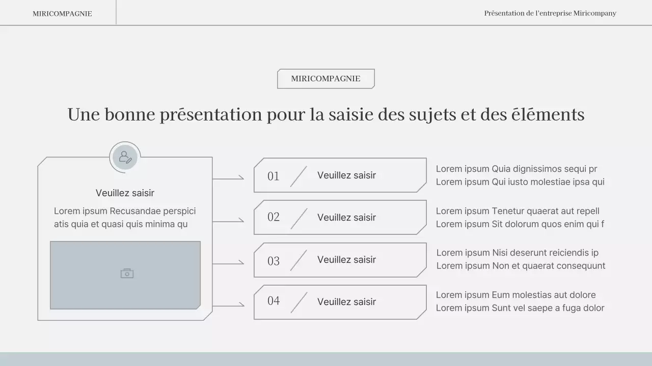 Un rapport d'activité simple et émotionnel en bleu clair et blanc