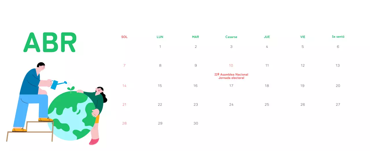 Celebra las fiestas navideñas con coloridas ilustraciones sobre las personas y el planeta.