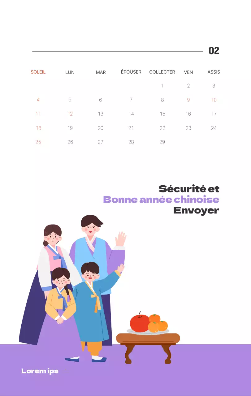 Un hôpital festif avec des illustrations sur le thème de la santé et de la famille et des accents colorés.