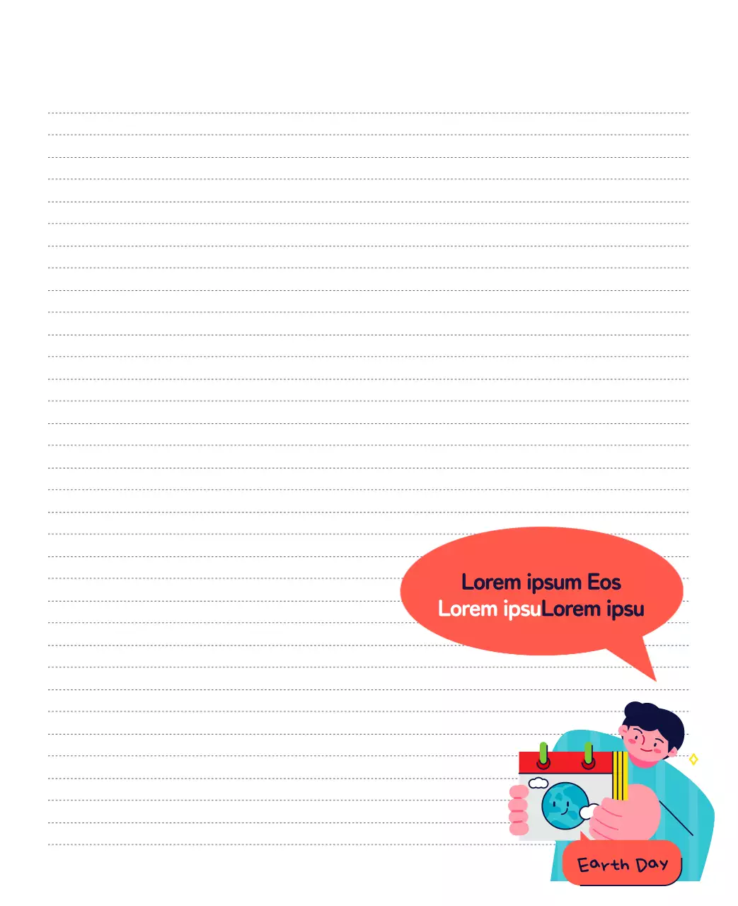 Eine soziale Stiftung, die die Weihnachtszeit mit farbenfrohen Illustrationen von Menschen und dem Planeten feiert.