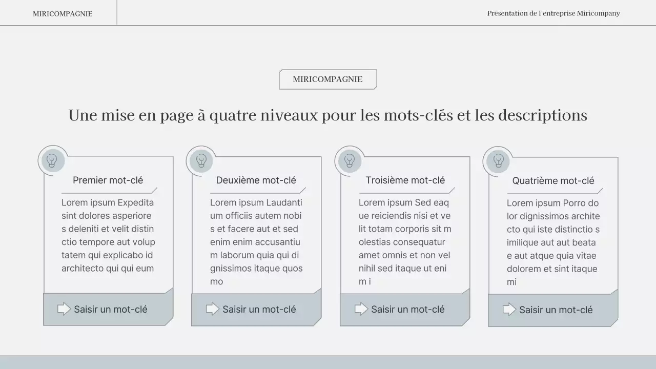 Un rapport d'activité simple et émotionnel en bleu clair et blanc