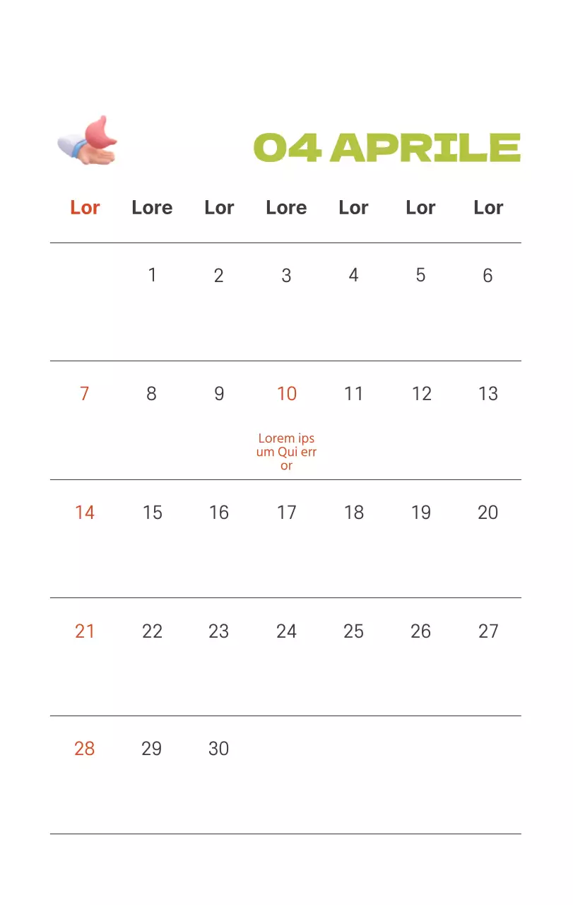 Un ospedale festivo con illustrazioni a tema salute e famiglia e accenti colorati