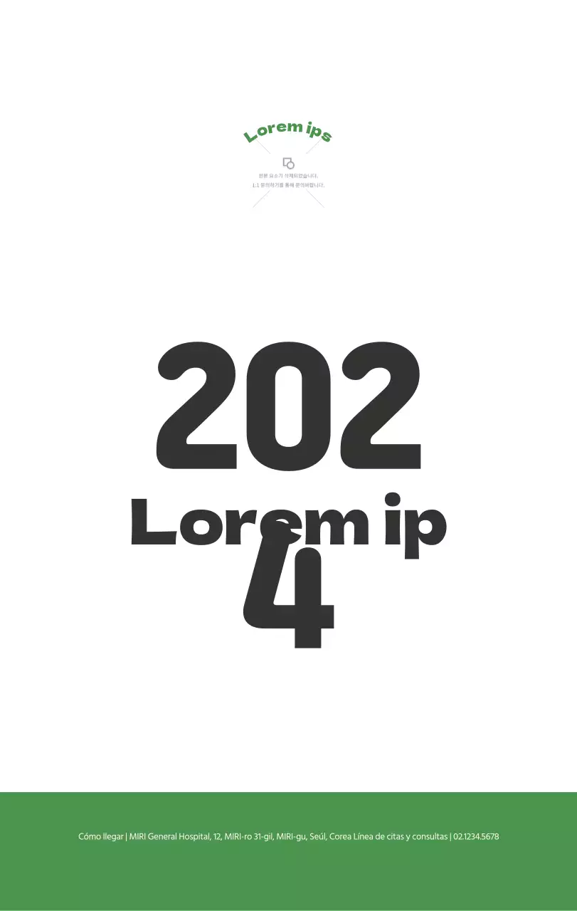 Un hospital festivo con ilustraciones de temática sanitaria y familiar y acentos de color