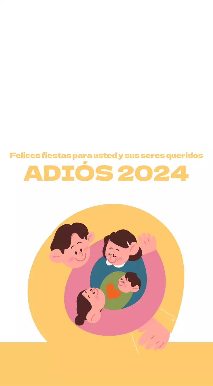 Un hospital festivo con ilustraciones de temática sanitaria y familiar y acentos de color