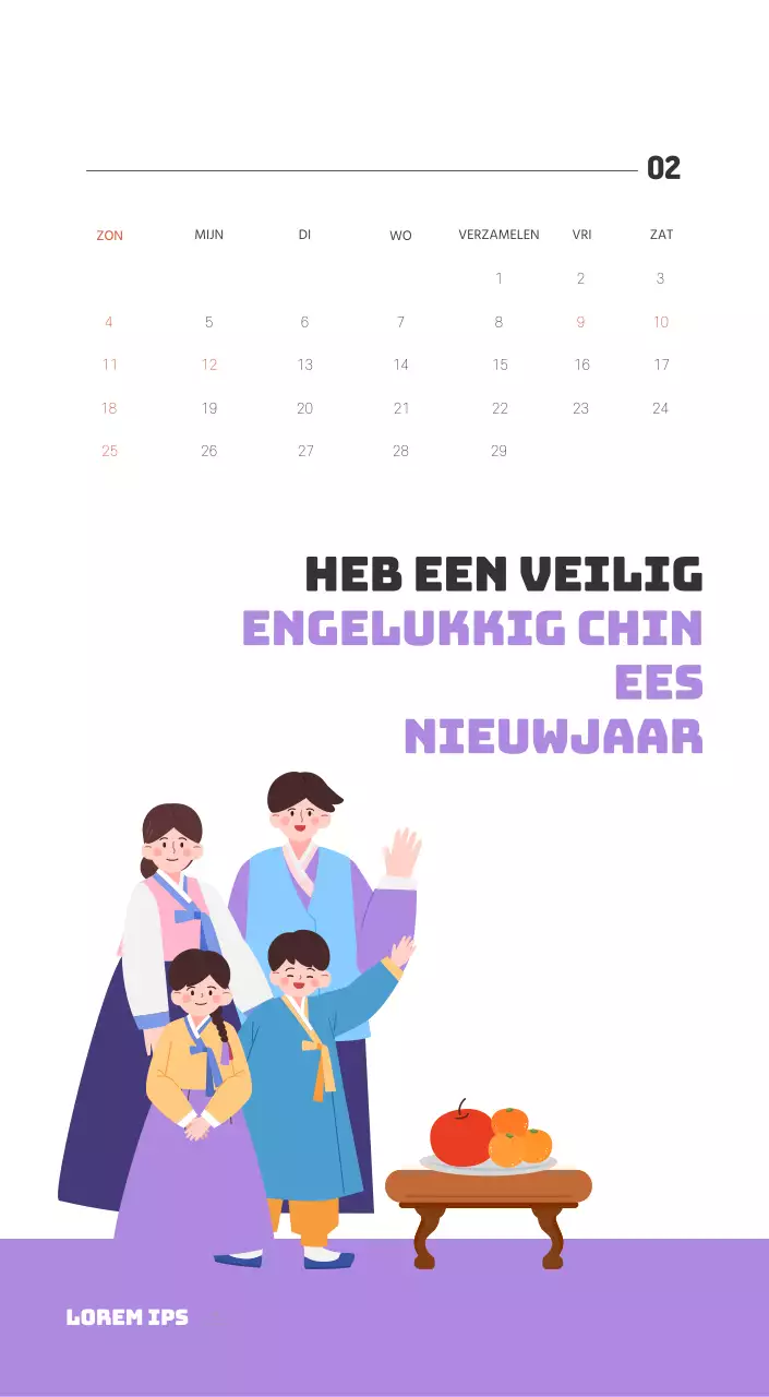 Een feestelijk ziekenhuis met illustraties met gezondheids- en gezinsthema's en kleurrijke accenten