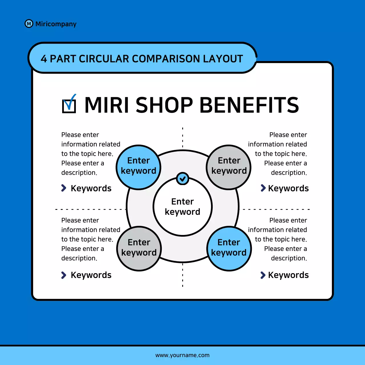 Blue Minimal Shopping Survey Instagram Carousel