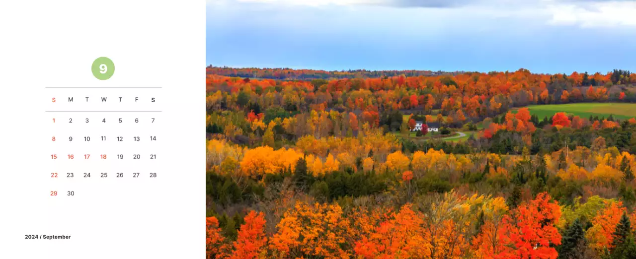 Warm, pastel-colored landscape photography