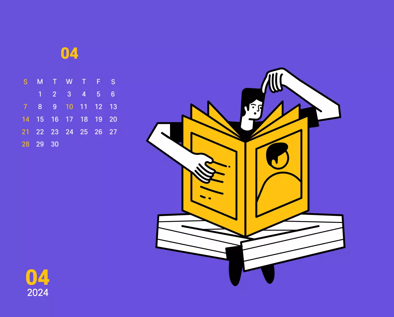 Zuivere lijnillustratie op paarse achtergrond