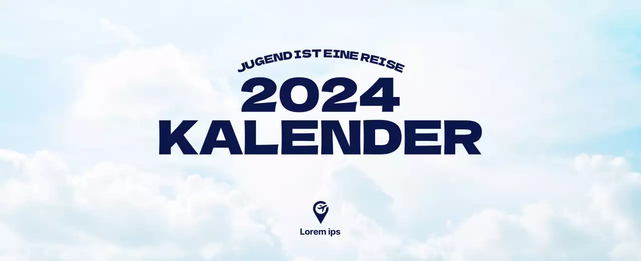 Ein Reisebüro, das die Feiertage mit saisonalen Reisefotos und einem klaren, fetten Textlayout feiert.