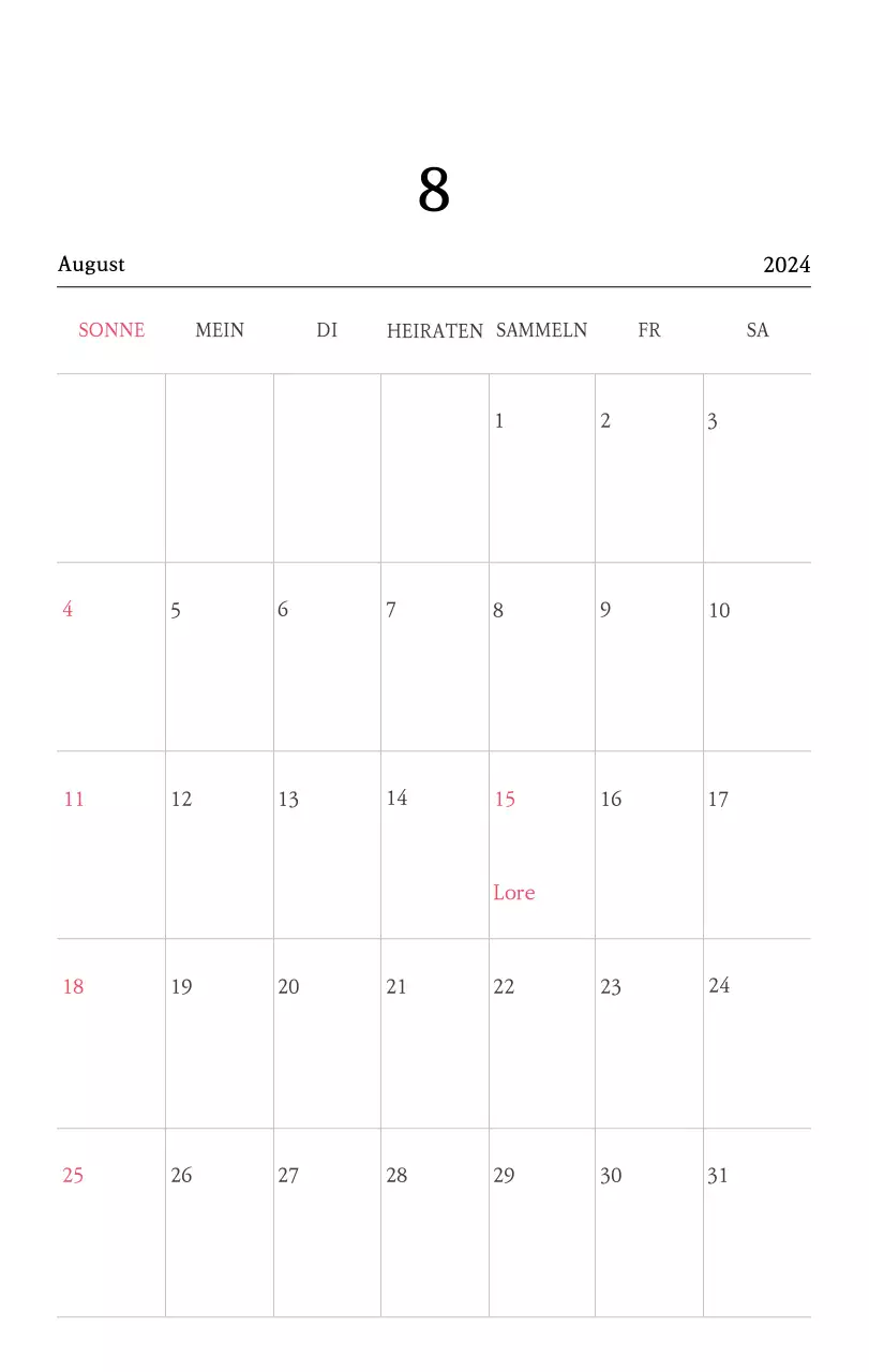 Kirchen mit niedlichen Illustrationen in warmen Farben