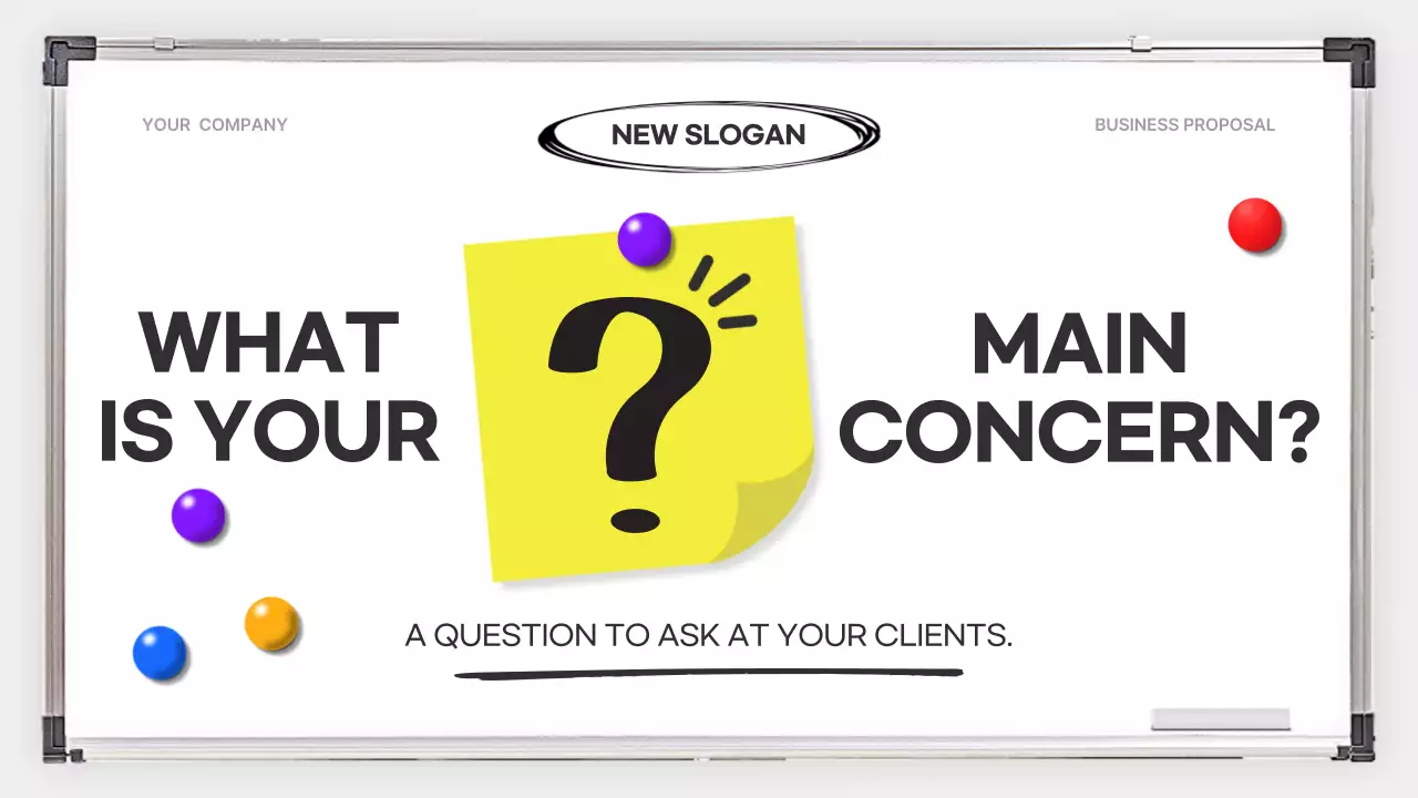 화이트 미니멀 비즈니스 가이드 프레젠테이션