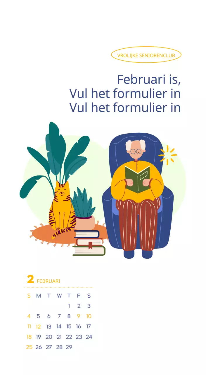 Werkkalender met prachtige illustraties