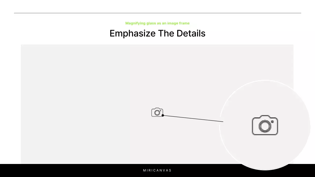 A simple white and chartreuse report to introduce your project