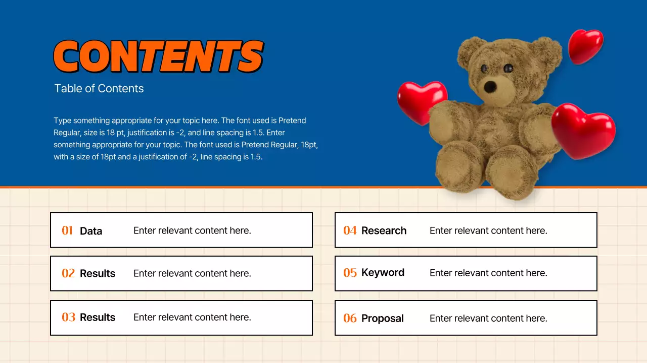 Blue Trendy Consumer Report Presentation