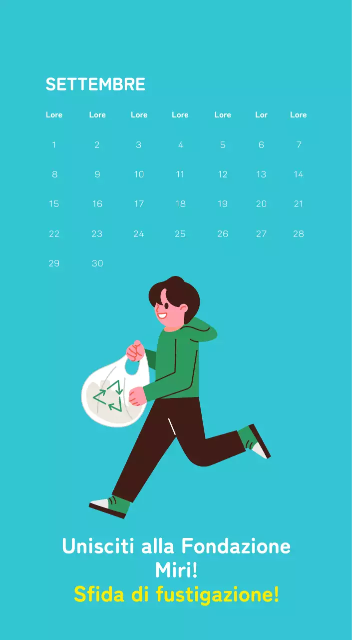 Celebrazione delle festività natalizie con illustrazioni colorate di persone e del pianeta.