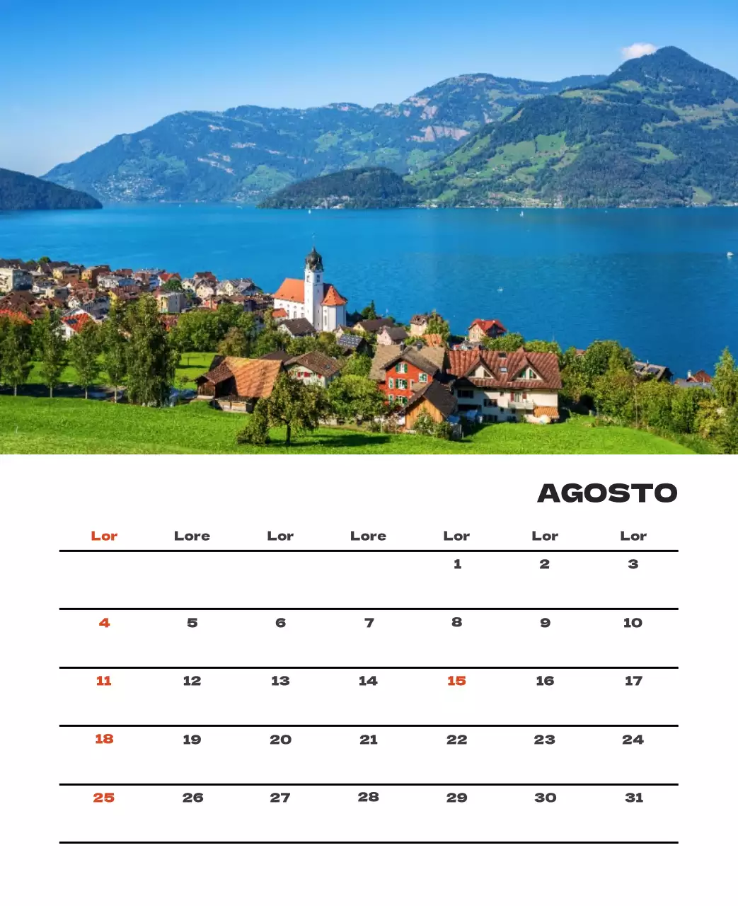 Agenzia di viaggi che celebra le festività con fotografie di viaggio stagionali e un layout di testo pulito e in grassetto.