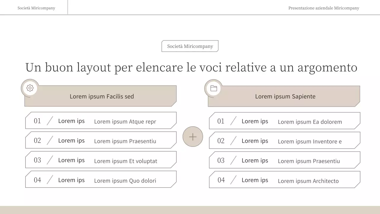 Una relazione d'affari semplice ed emozionale in bianco e marrone