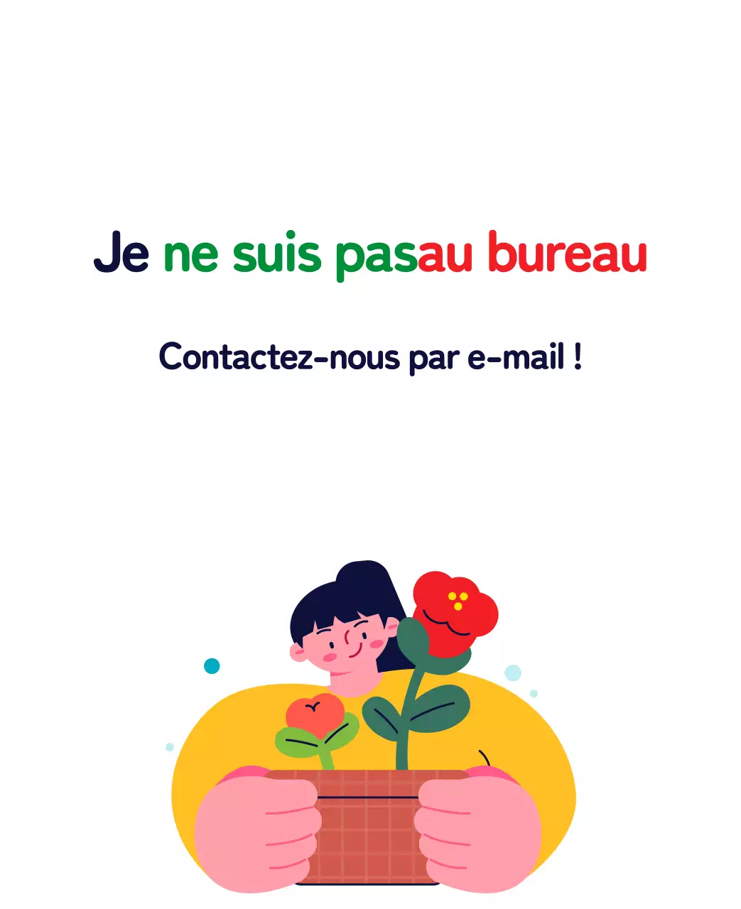 Une fondation sociale qui célèbre les fêtes de fin d'année avec des illustrations colorées de personnes et de la planète.