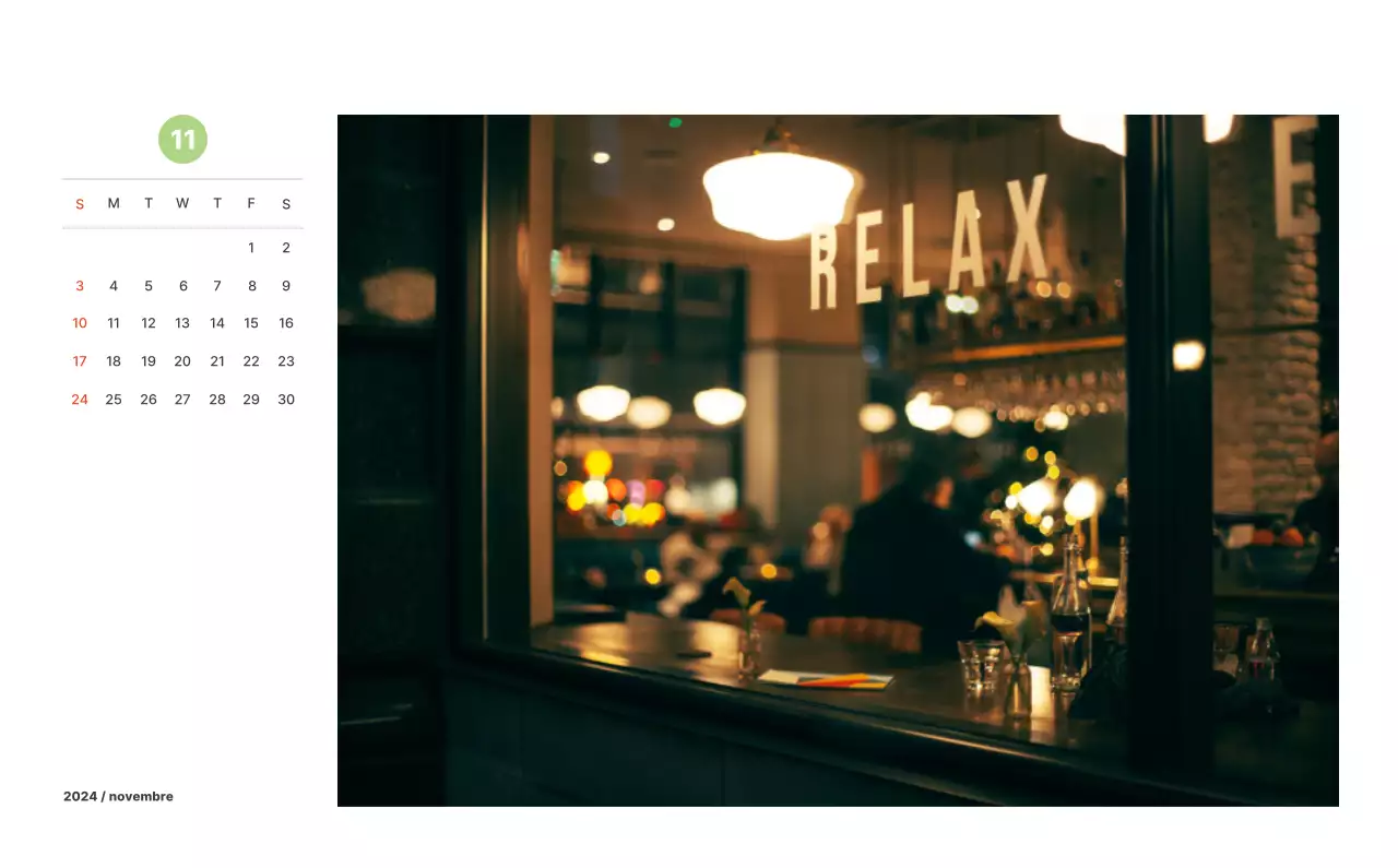 Calda fotografia di paesaggio con colori pastello