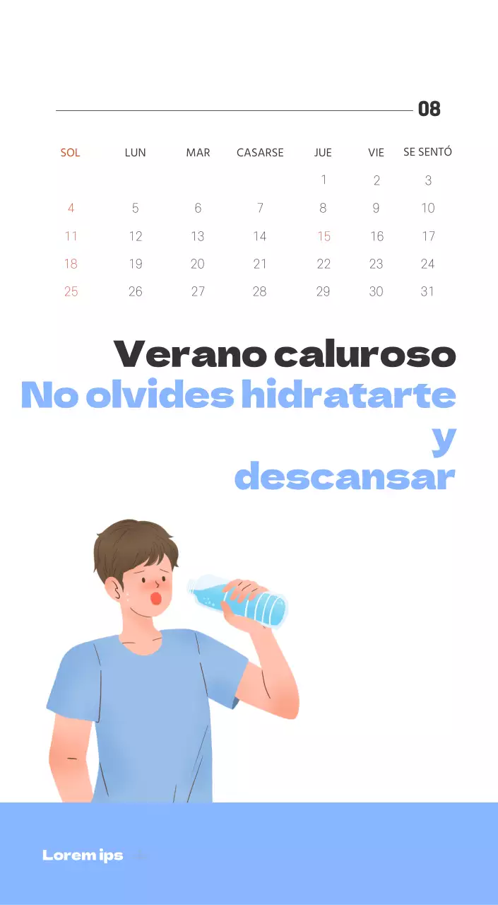 Un hospital festivo con ilustraciones de temática sanitaria y familiar y acentos de color
