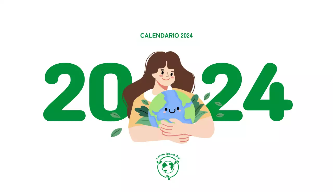 Celebra las fiestas navideñas con coloridas ilustraciones sobre las personas y el planeta.