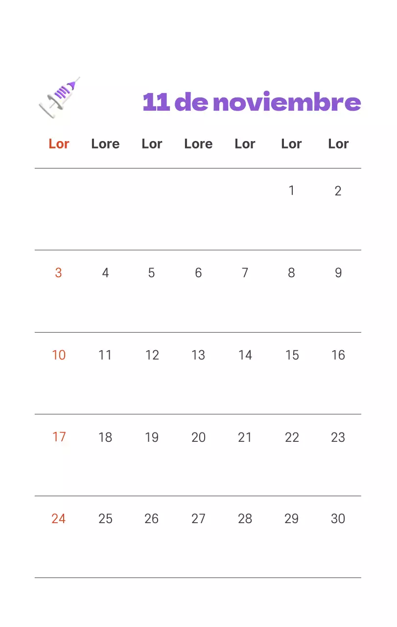 Un hospital festivo con ilustraciones de temática sanitaria y familiar y acentos de color