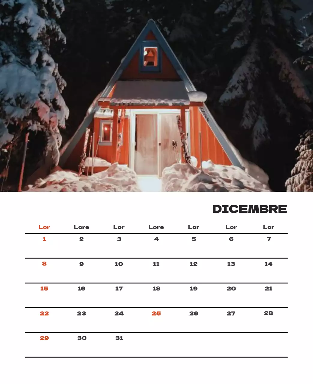 Agenzia di viaggi che celebra le festività con fotografie di viaggio stagionali e un layout di testo pulito e in grassetto.