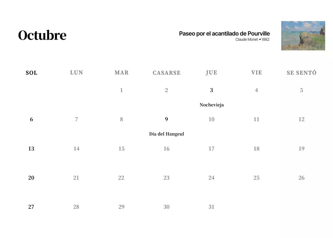 Una obra maestra sencilla y clásica en negro y gris