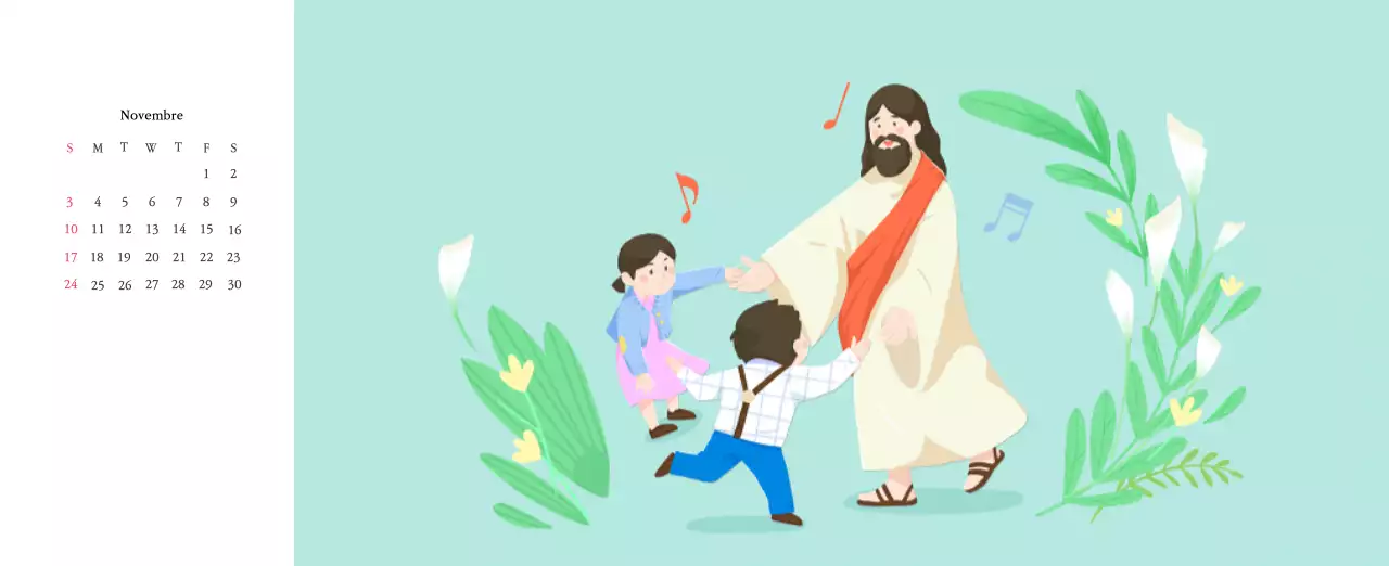 Des églises aux couleurs chaudes et des illustrations mignonnes