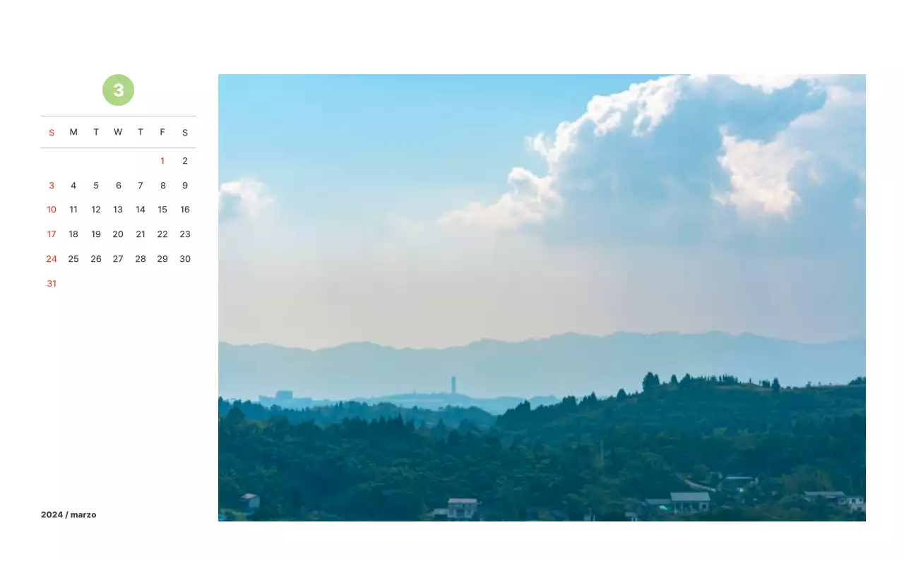 Fotografía de paisajes cálidos en colores pastel