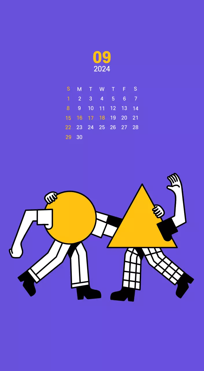 Clean line illustration on a purple background