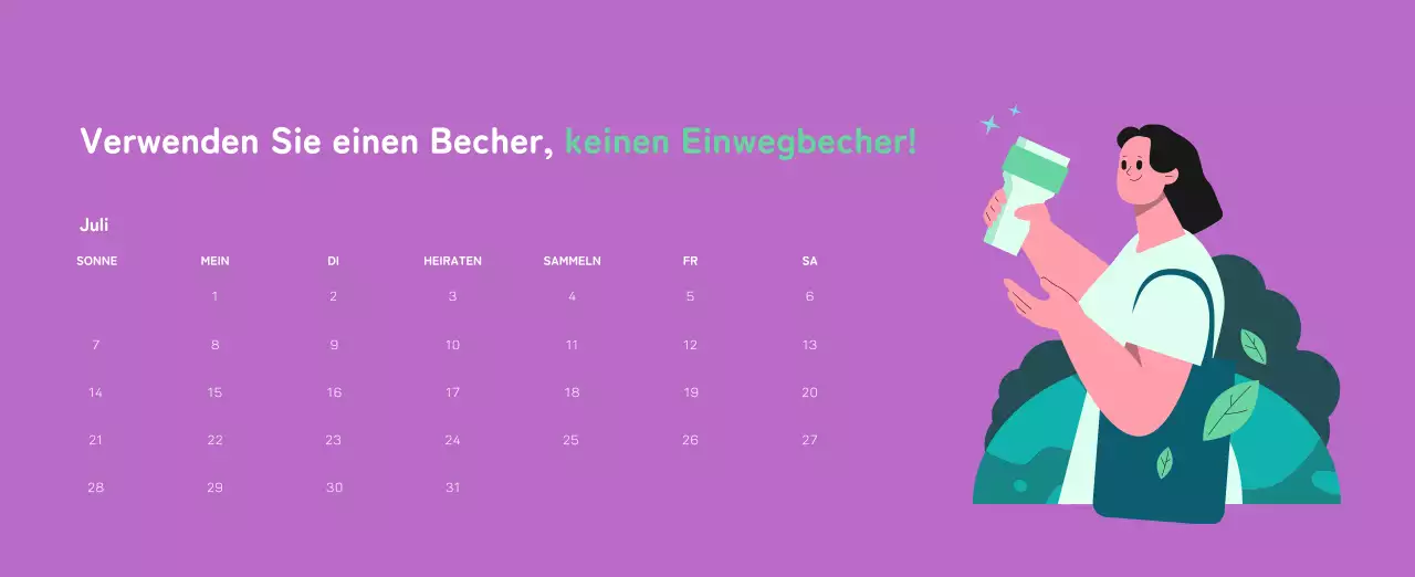 Mit farbenfrohen Illustrationen von Menschen und dem Planeten wird die Weihnachtszeit gefeiert.