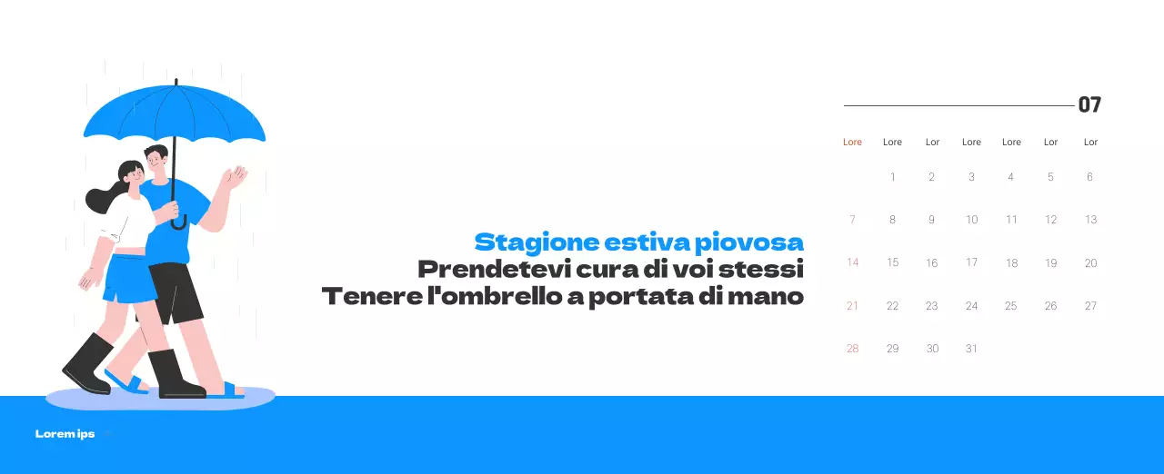 Un ospedale festivo con illustrazioni a tema salute e famiglia e accenti colorati
