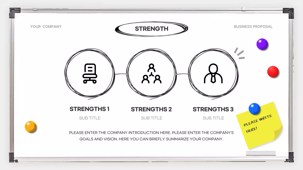 화이트 미니멀 비즈니스 가이드 프레젠테이션