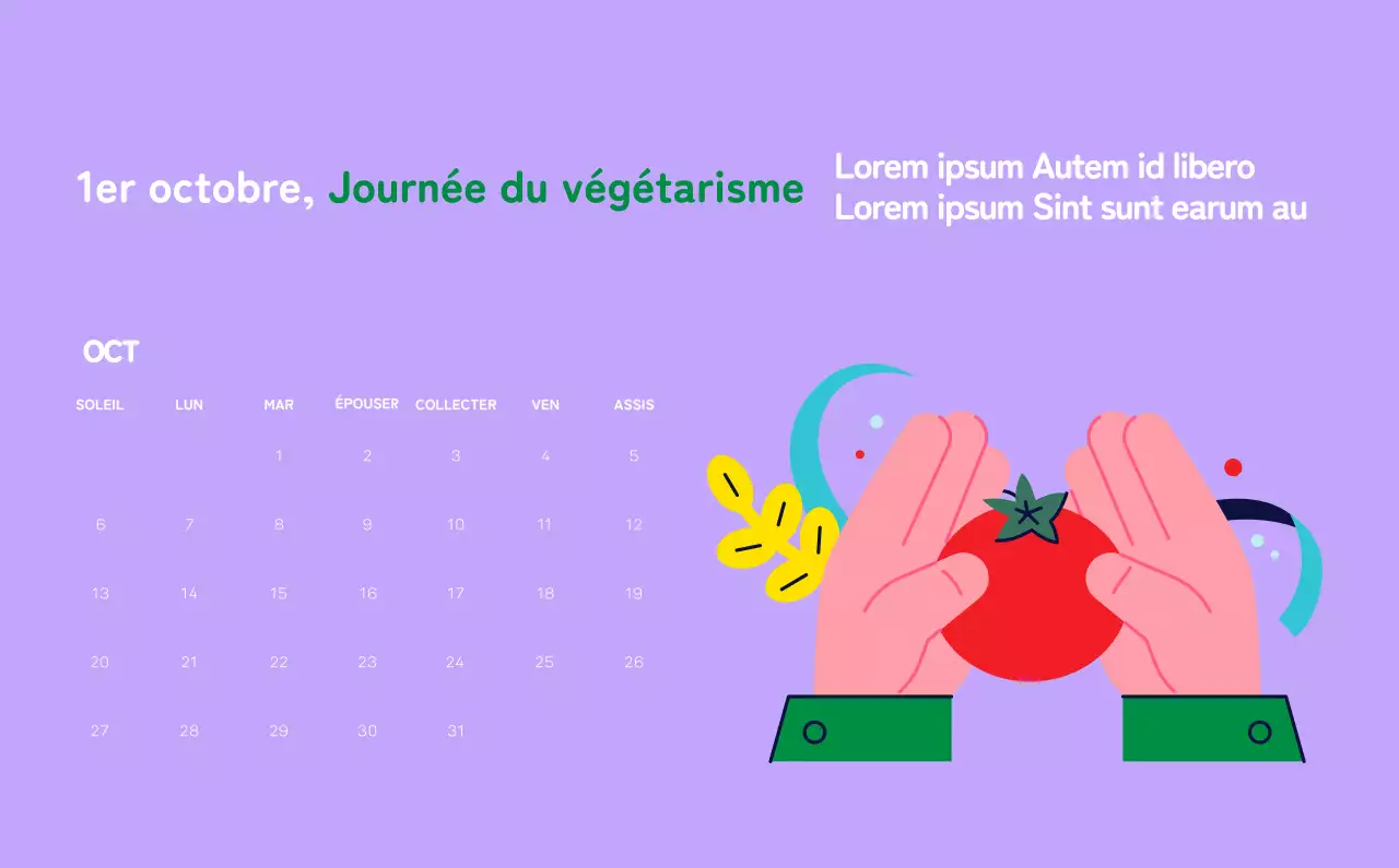 Célébration des fêtes de fin d'année avec des illustrations colorées de l'homme et de la planète.