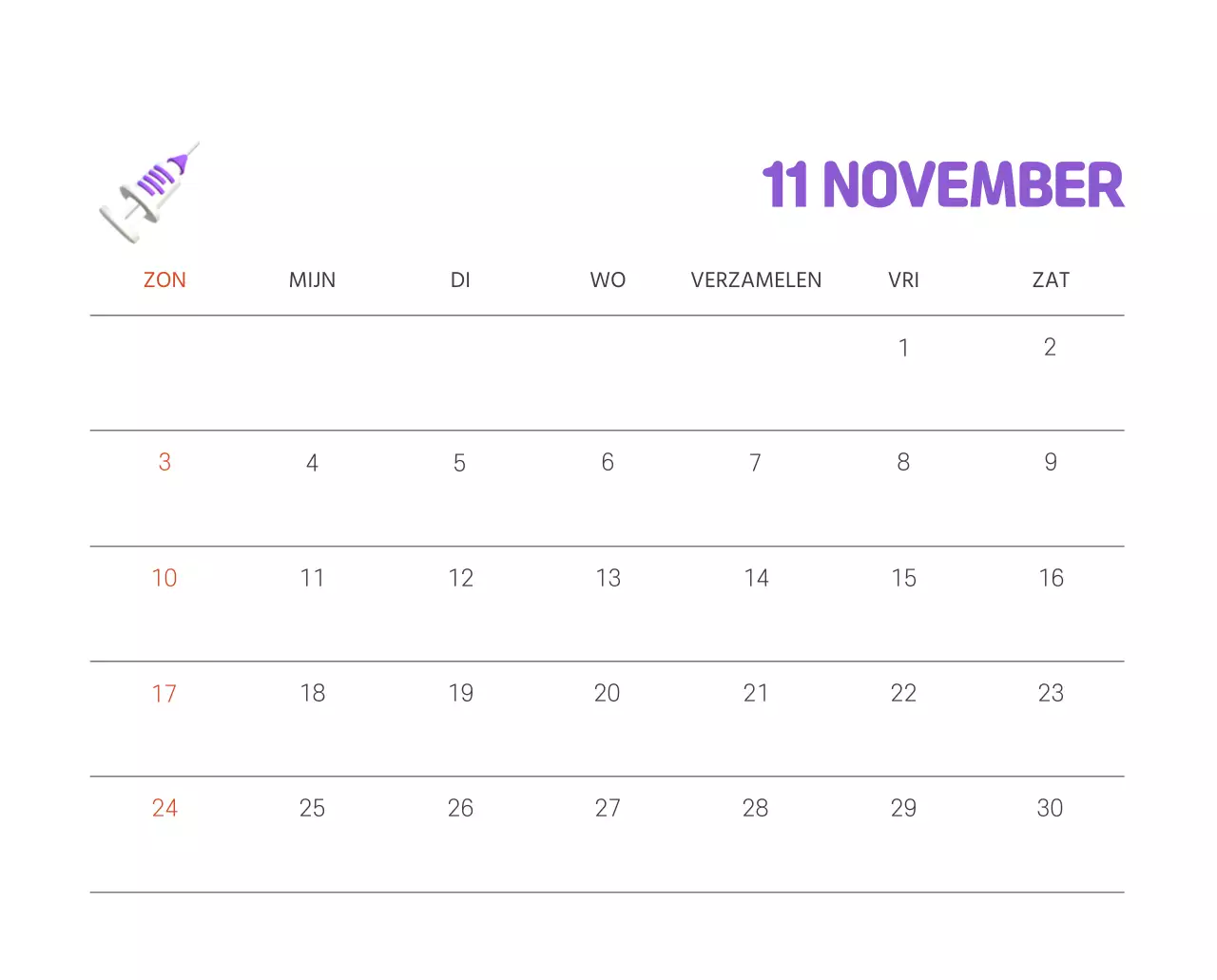 Een feestelijk ziekenhuis met illustraties met gezondheids- en gezinsthema's en kleurrijke accenten