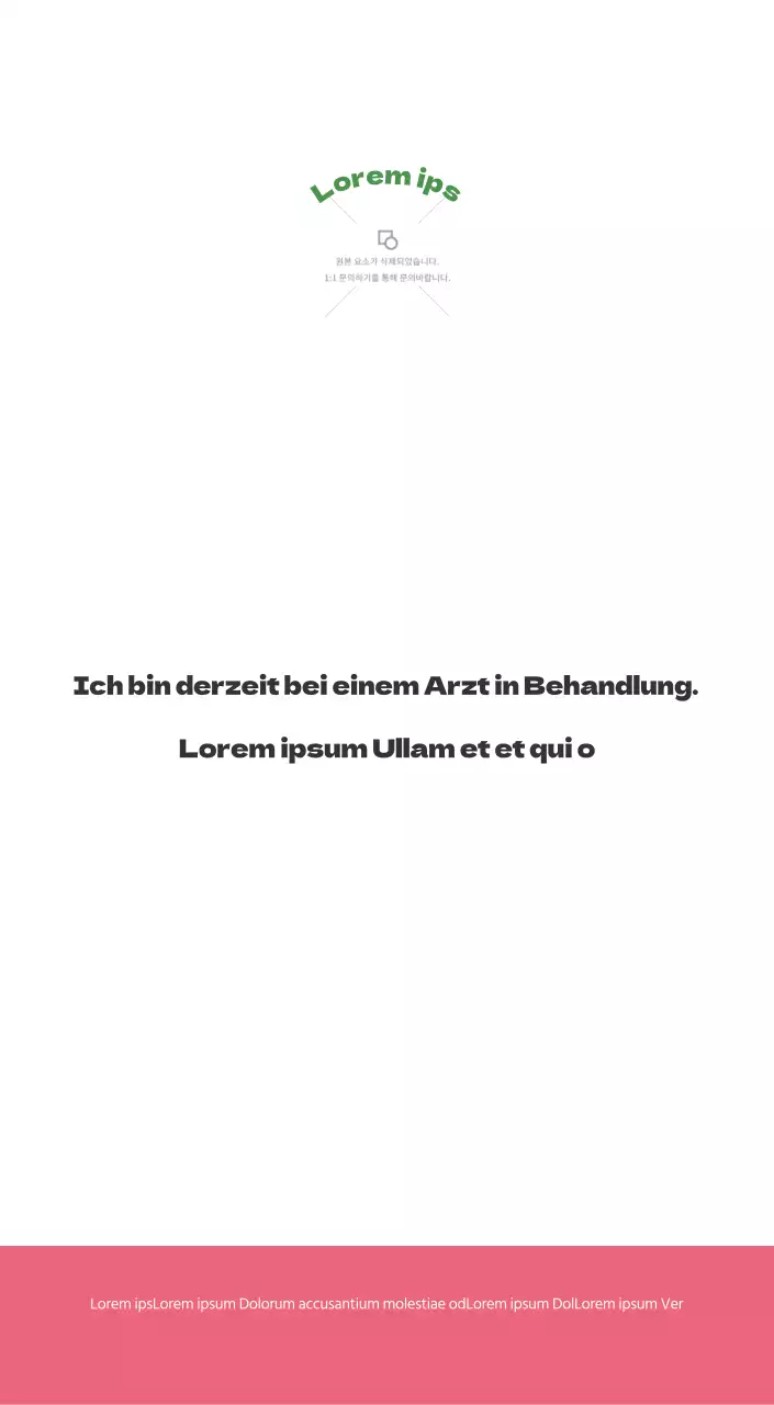 Ein festliches Krankenhaus mit Illustrationen zum Thema Gesundheit und Familie und farbenfrohen Akzenten