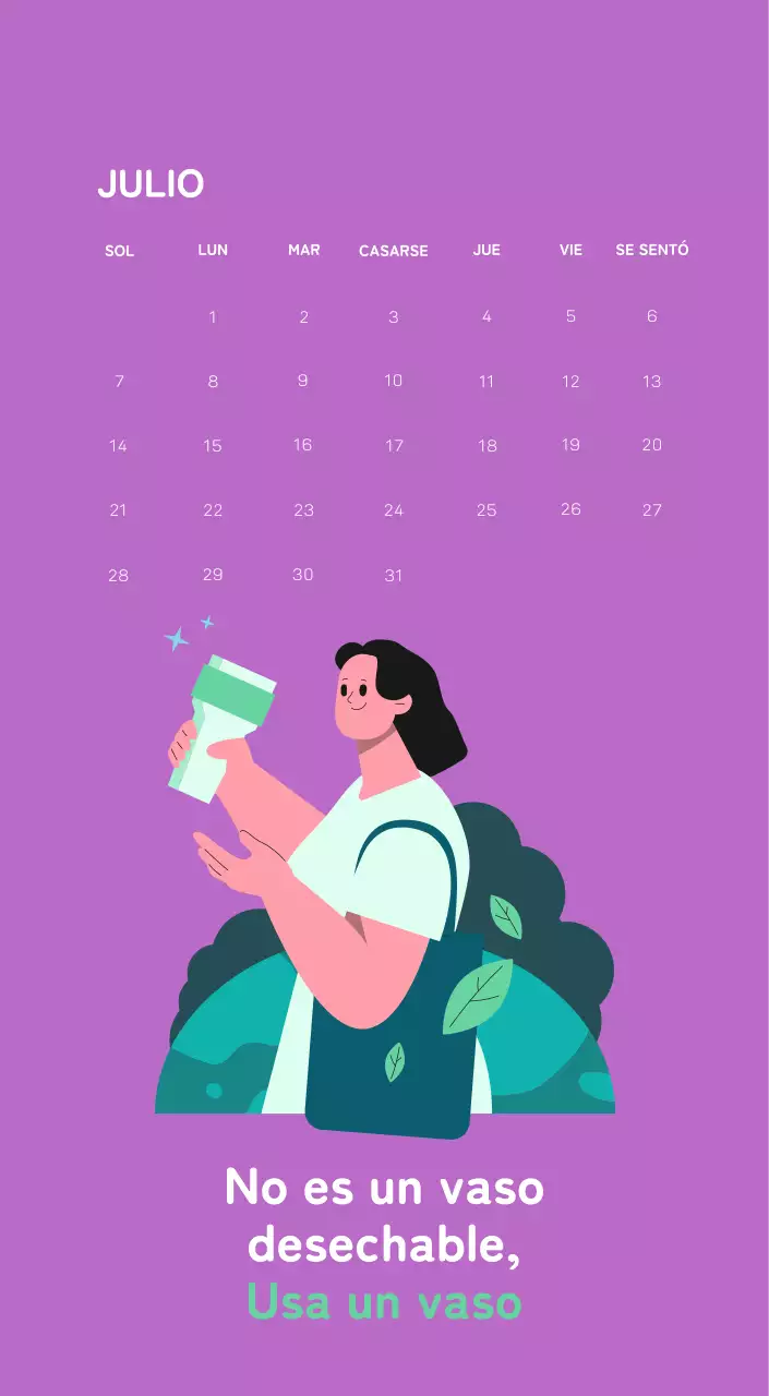 Celebra las fiestas navideñas con coloridas ilustraciones sobre las personas y el planeta.