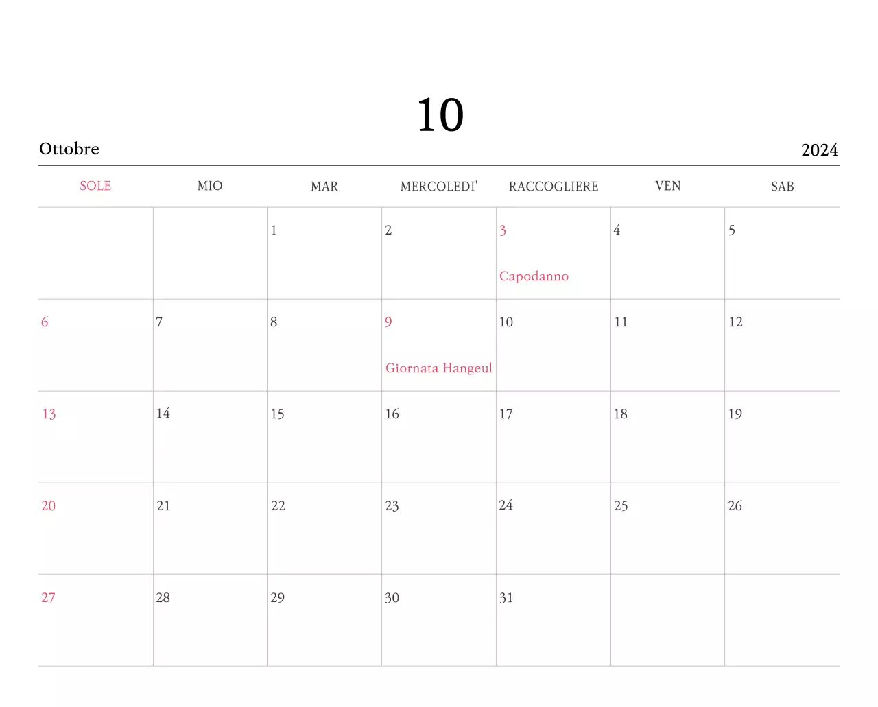 Chiese con simpatiche illustrazioni dai colori caldi