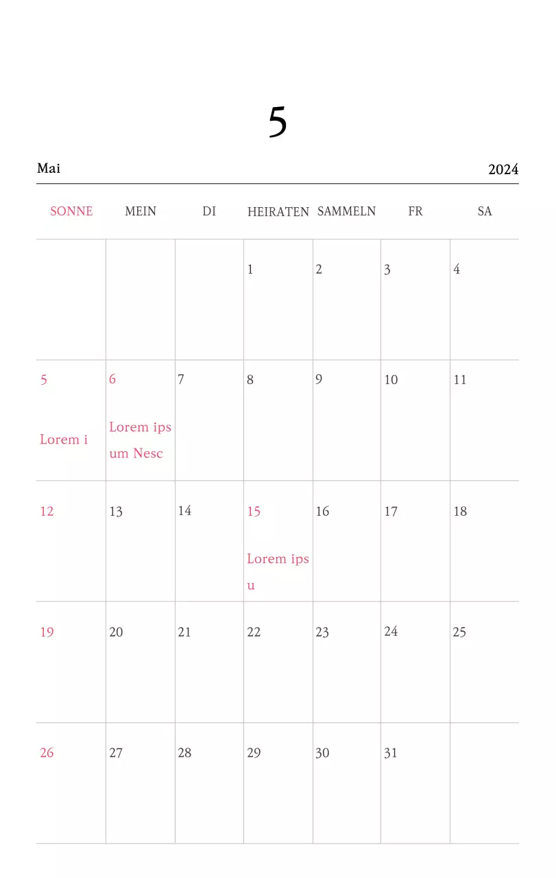 Kirchen mit niedlichen Illustrationen in warmen Farben