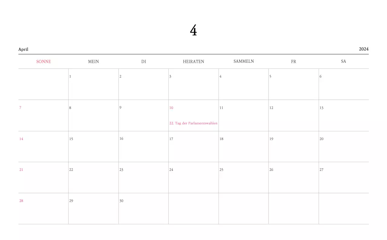 Warme FarbenKirchen mit niedlichen Illustrationen