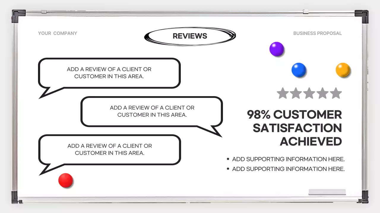 화이트 미니멀 비즈니스 가이드 프레젠테이션