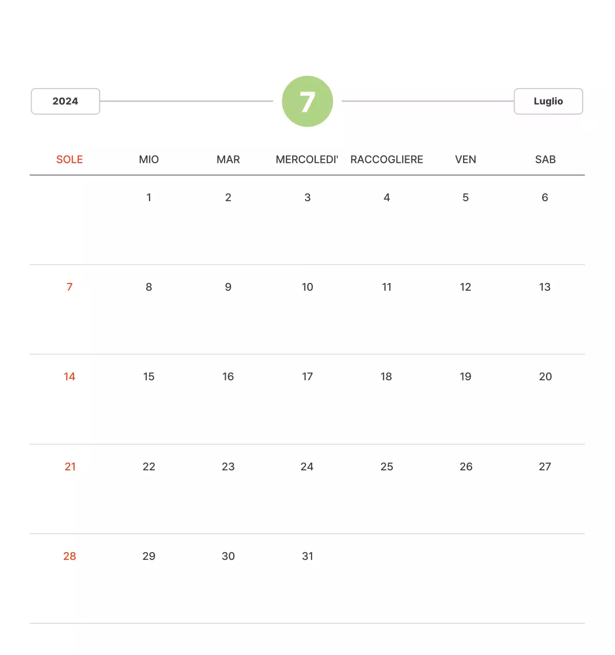 Calda fotografia di paesaggio con colori pastello