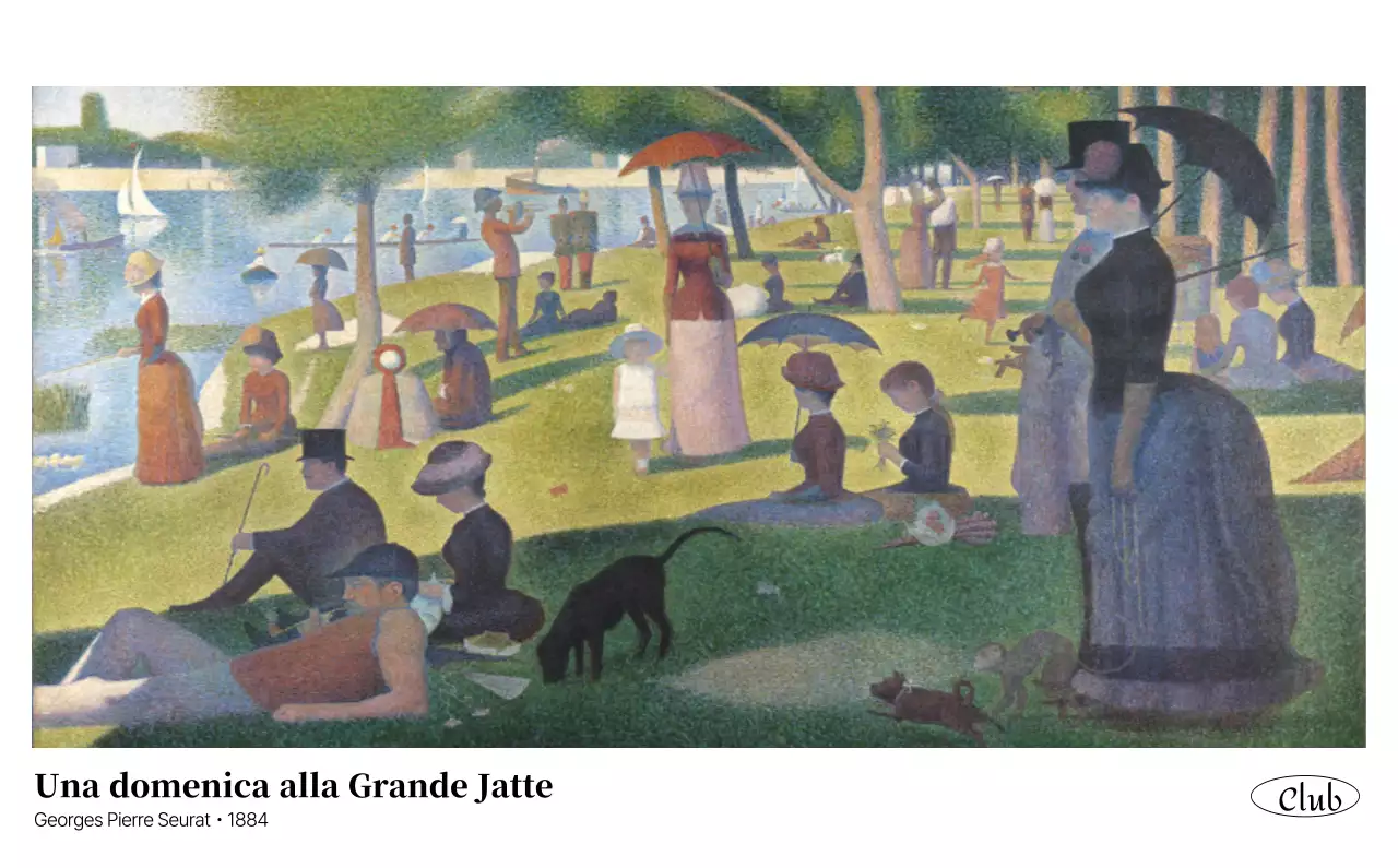 Un capolavoro semplice e classico in nero e grigio