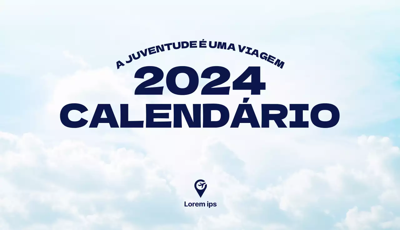 Uma agência de viagens que celebra as férias com fotografias de viagens sazonais e uma apresentação de texto simples e arrojada.